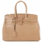 Preview: TL Bag Leder-Handtasche_TL141529-champagner Preview: TL Bag Leder-Handtasche_TL141529-champagner
